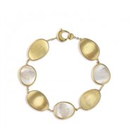Bracelet Marco Bicego Woman Lunaria in Yellow Gold Madreperla BB2099-MPW
